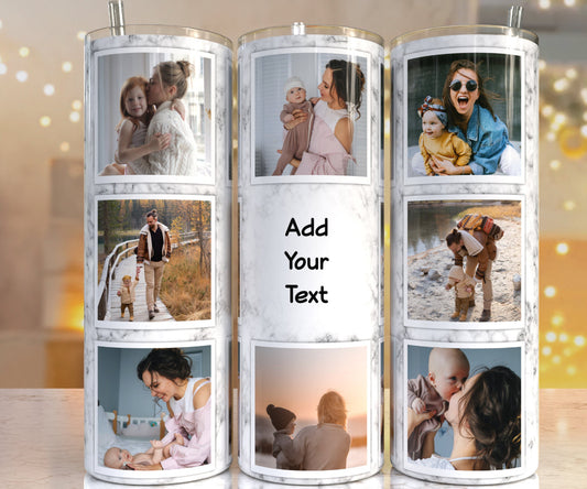 20oz Custom Photo Tumbler