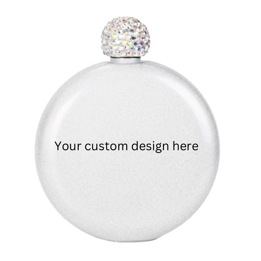 Bling Jeweled Flask