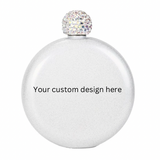 Bling Jeweled Flask