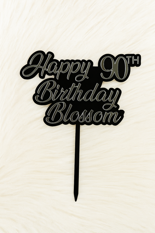 Acrylic Cake Topper