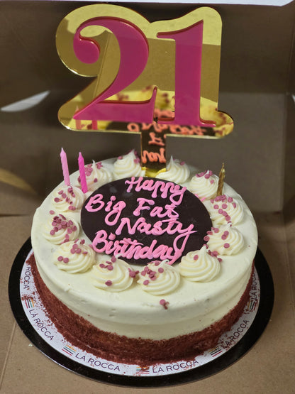 Acrylic Cake Topper