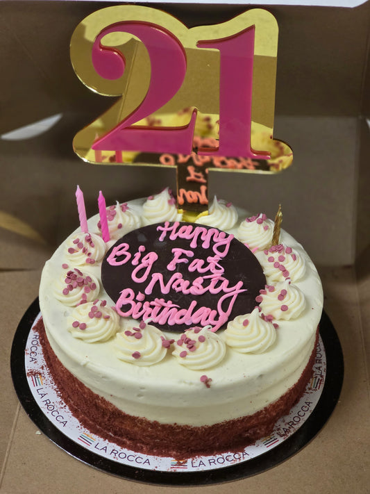 Acrylic Cake Topper